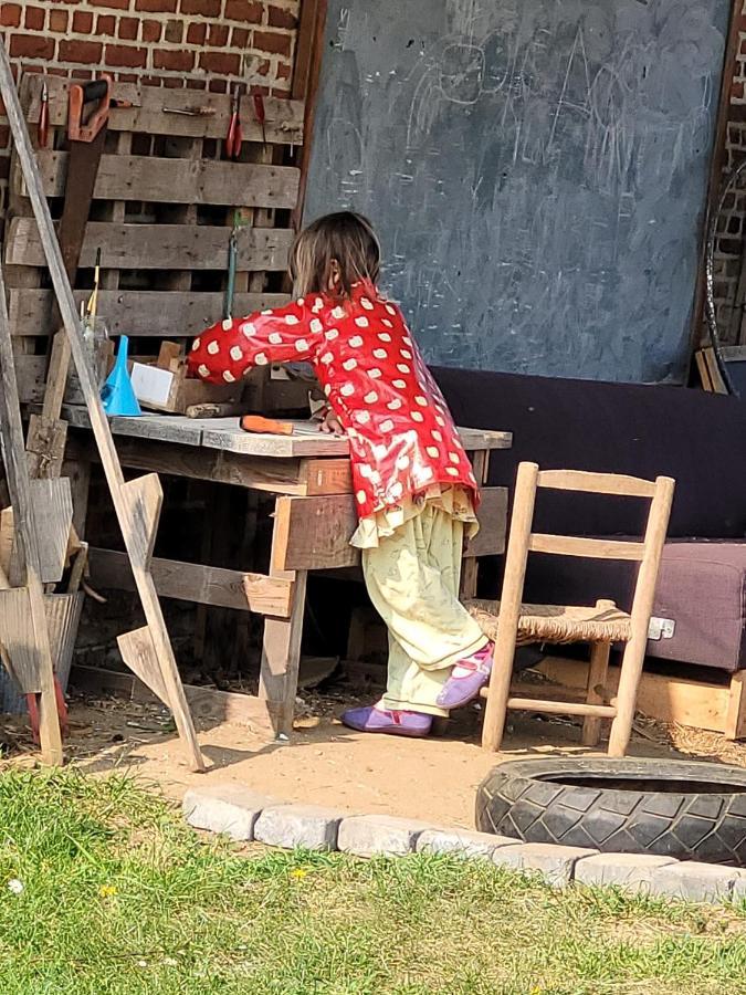 מלון אארסחוט Slapen Tussen De Ezels In De Yurt מראה חיצוני תמונה